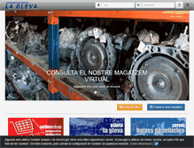 Tablet Screenshot of desguaceslagleva.com
